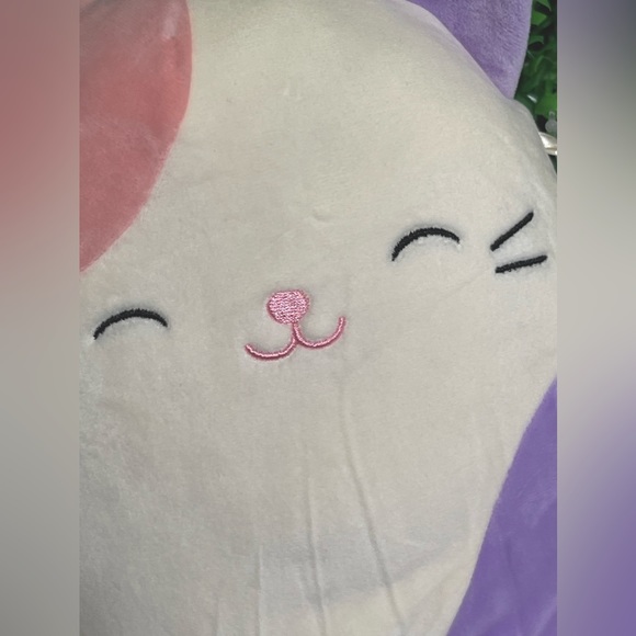 NWT Carlota the Pink & Purple Cat 8" - Picture 3 of 5